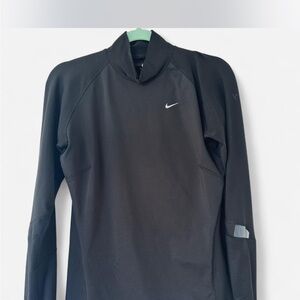 Nike Dri-Fit Black Long Sleeve Training Top – Size L
